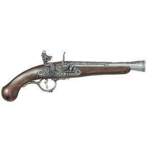 17th Century German Pistol   Pewter