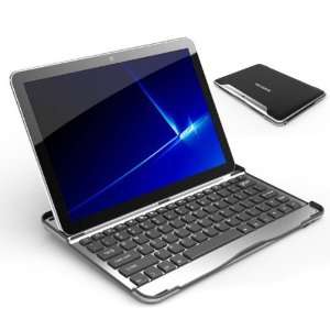 eWonder(TM) Aluminum Bluetooth Keyboard Case with Stand for Samsung 