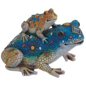  Artistic Mosaic Frog Collection Figurine Decoration Decor 