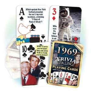  Flickback 1969 Trivia Playing Cards