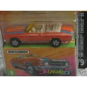 Matchbox Streakers 1971 Chevy Chevelle SS Orange #Limited 