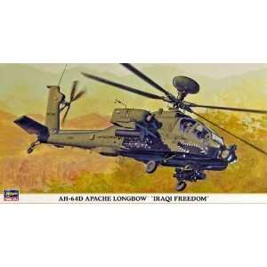  Hasegawa 148 AH 64D Apache Longbow Iraqi Freedom Model 