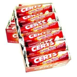 Certs   Assorted Fruits, .72 oz rolls, 24 count  Grocery 