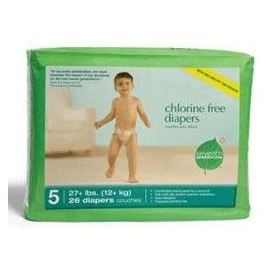   Seventh Generation Baby Diapers Stage 5 4x26: Health & Personal Care