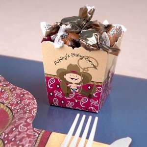  Cowboy   Personalized Candy Boxes for Baby Showers: Everything Else