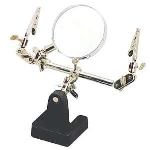  HDC Third Hand Tool with Magnifying Glass: Toys & Games