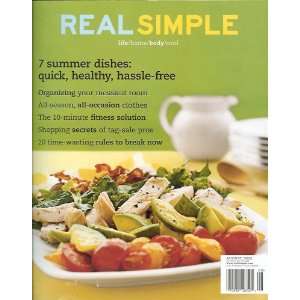  Real Simple, August 2003 Issue (Single Issue Magazine 