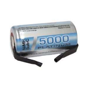  SubC 5000mAh NiMH 1.2V High Drain Rechargeable Battery 