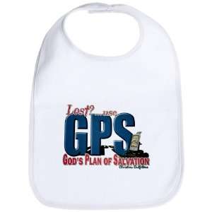   Bib Cloud White Lost Use GPS Gods Plan of Salvation 