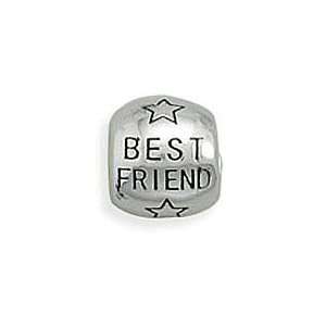  Sterling Silver Best Friends Bead West Coast Jewelry 