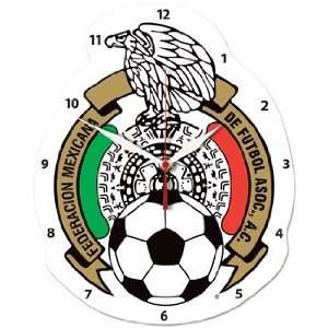  Mexico Soccer Team Clock   High Definition: Home & Kitchen