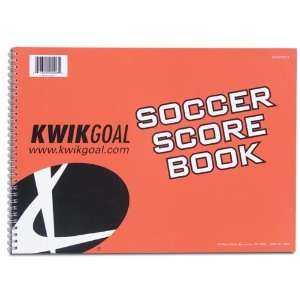  Kwik Goal Oversized Soccer Score Book: Sports & Outdoors
