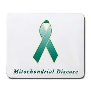  Mitochondrial Disease Awareness Ribbon Mouse Pad: Office 