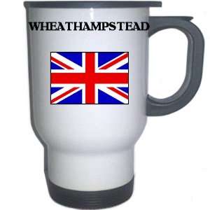  UK/England   WHEATHAMPSTEAD White Stainless Steel Mug 