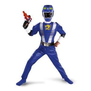  Blue Ranger Muscle   Size Child S(4 6) Toys & Games