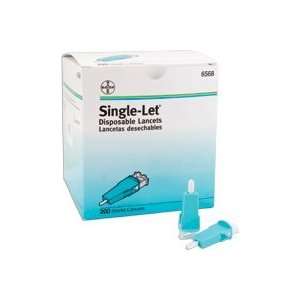 Single Let Disposable Lancet 23G,2.25Mm,Single Use