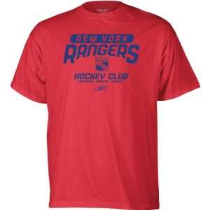  New York Rangers  Red  Hockey Club T Shirt Sports 