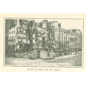   Paris Commune of 1871 Le Palais Royal Rue St Denis: Everything Else