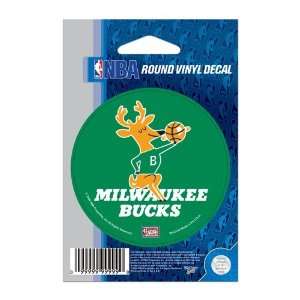   : NBA Milwaukee Bucks Auto Decal   Vintage *SALE*: Sports & Outdoors