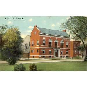    1913 Vintage Postcard   YWCA   Peoria Illinois 