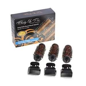   Body Up Pro Hair Brush Head Roller Barrels Small 2 Inch 3 Pack: Beauty