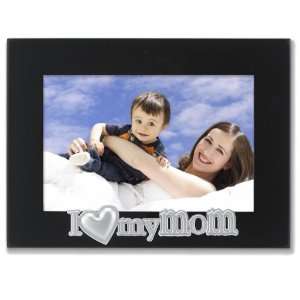  4x6 Black Wood Picture Frame Mom Ornament: Home & Kitchen