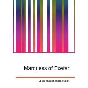  Marquess of Exeter Ronald Cohn Jesse Russell Books