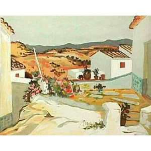  Paysage Andalou by Jean Claude Carsuzan, 30x22: Home 