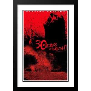 30 Days of Night 32x45 Framed and Double Matted Movie Poster   Style M