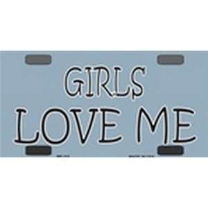  BP 112 Girls Love Me   Bicycle License Plate: Everything 
