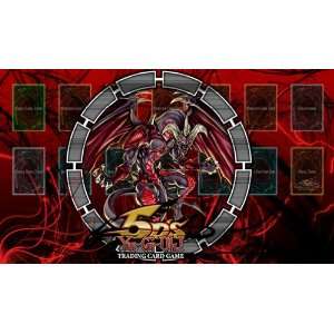  Yugioh Red Dragon Archfiend Custom Playmat Gamemat Mat 