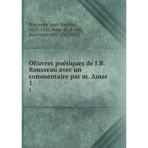   , 1670 1741,Amar du Rivier, Jean Augustin, 1765 1837 Rousseau Books