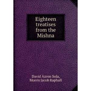   from the Mishna Morris Jacob Raphall David Aaron Sola Books