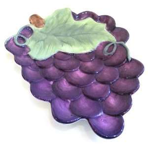  Small Grape Serving Plate: Kitchen & Dining