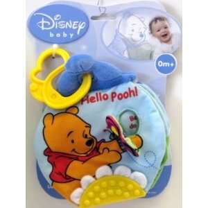  Disney Pooh Peek & Teethe Crinkle Book (4 Pack) Baby