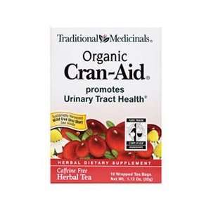   Cran Aid Tea 16 Bags   Traditional Medicinals: Health & Personal Care