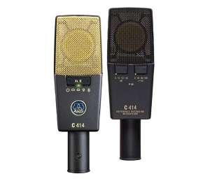 AKG C414 XL II/ST Matched Pair of Stereo Mics XL2 FREE overnight 