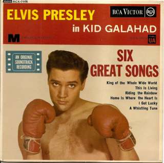 ELVIS PRESLEY KID GALAHAD U.K. 60s EP RCA RCX  7106  
