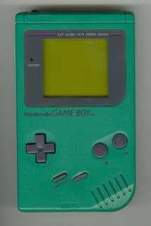 Original Nintendo Game Boy GREEN Handheld System RARE  