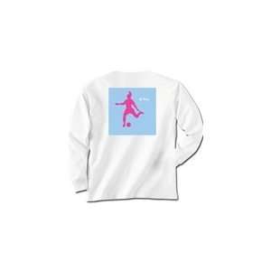   Soccer Girl Long Sleeve T Shirt   Youth   Shirts: Sports & Outdoors