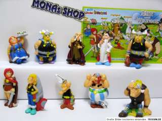 KINDER SURPRISE ASTERIX & VIKINGS 2007 COMPLETE COLLECTION RARE SET 