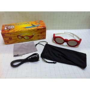   Size DLP Link Active Shutter 120hz 3D Glasses for Kids Electronics