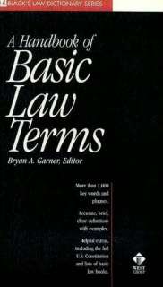   Dictionary of Legal Terms A Simplified Guide to the 
