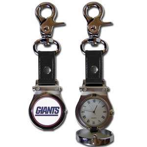 NFL New York Giants Clip On Watch: Sports & Outdoors