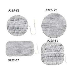  ValuTrode Cloth Electrodes, 2 x 3? Round, Unit 40 