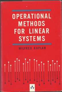 Wilfred Kaplan Operational Methods for Linear Systems  