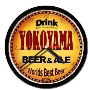  YOKOYAMA beer and ale cerveza wall clock: Everything Else