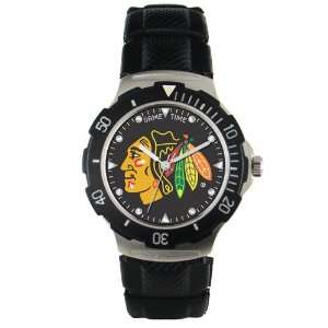  CHICAGO BLACKHAWKS AGENT SERIES Watch: Sports & Outdoors