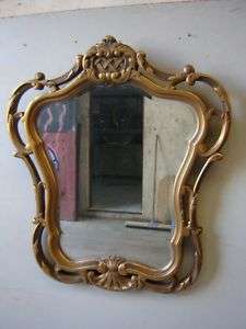Nice antique French Louis XV gilt mirror # 05049  