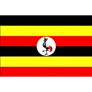  Uganda Flag Pack of 12 Gift Tags: Home & Kitchen